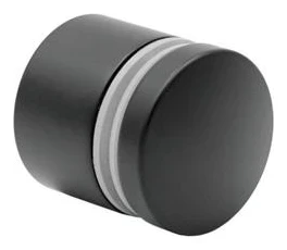 Punkthalter für Glas fi 50 schwarz – AISI 304. Glas 8–21.52 mm