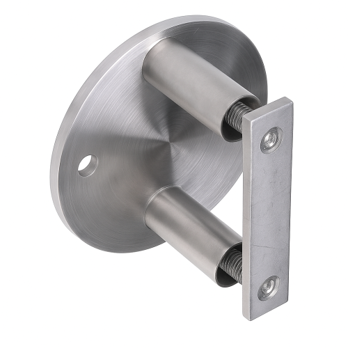 Seitliche Pfostenanschluss fi 42,4 mm an Rohr fi 100 mm AISI 304 Satin 000-299 (1)