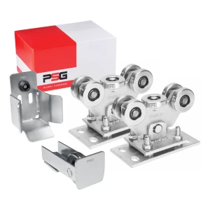 Laufwagen-KIT-Paket für freitragende Schiebetore 60 + Zubehör