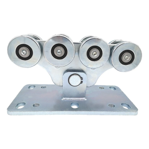 Laufwagen 89x100 mm für Schiene 6V.089 Schiebetor 8 Rollen aus Stahl