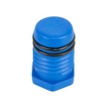 Dichtstopfen für Dichtheitsprüfung für Rohre 25/26 mm blau 000-100 (3)