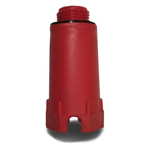 "Dichtheitsprüfstopfen 1/2\" rot." 000-080 (1)