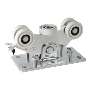 Laufwagen für Aluminiumprofil 5-rollig aus Kunststoff