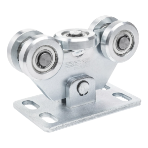 Laufwagen Tor 80 für Schiebetor – 5-rollig, Stahlrollen