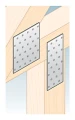 Lochplatte Flachverbinder PP 2 40x100x2,0 000-359 (6)