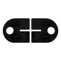 Andruckgummi 8mm für Halterungen 63D3