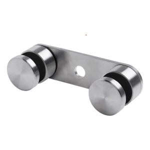 Glashalter 8-21,52mm doppelt fi 50/M10 L=170mm AISI 304 Satin