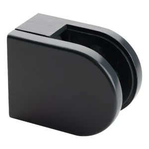 Glashalter 6-10,76 mm 50x40x26 mm Pin Zamak Flachsystem Anthrazit