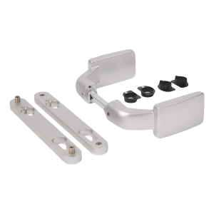 Locinox – eloxierter Aluminium-Türgriff mit Blockierung für Tore und Pforten