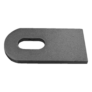 Stahlverbinder L120 für Torscharniere M18 – Öffnung 180°