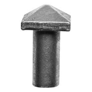 Postal – Zierniet aus Stahl FI10 mm mit Pyramidenkopf H30×L19 mm