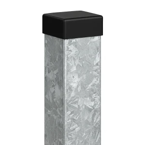 Zaunpfosten 80x80x2 mm, Länge 2 m, verzinkt