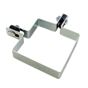 Eckschelle für Zaunpaneele 100x100 mm verzinkt