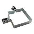 Eckschelle für Zaunpaneele 100x100 mm verzinkt 000-773 (2)