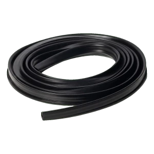 Kozza – EPDM-Dichtung für Aluminium-Glashalter 16–17,52 mm, 5 m, schwarz
