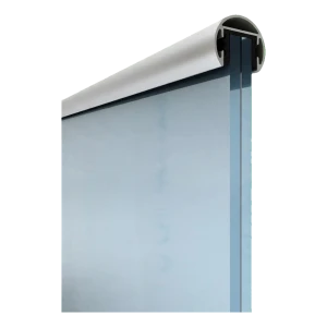 Kozza – Handlauf Aluminium rund Ø40 mm für Glas 16–21,52 mm, Länge 5 m, matt eloxiert