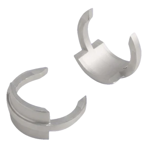 Kozza Geländerverbinder für runden Handlauf fi 40 mm – 180° für Glas 16–21,52 mm