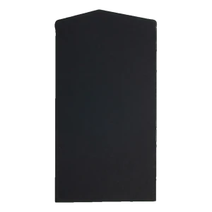 Kozza Seitenabschluss für Vollglas-Geländerprofil KE 100 – dunkelgrau