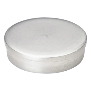 Kozza Aluminium-Endkappe für Vollglas-Geländerprofile KE 105 / KE 115 – matt eloxiert