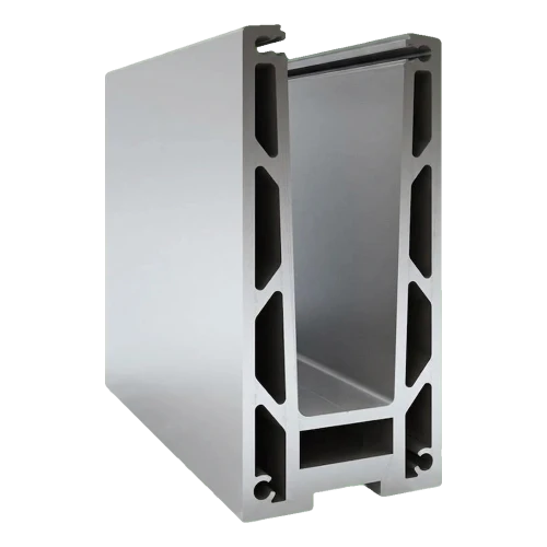 Kozza KF 1000 – Aluminium U-Profil für Ganzglasgeländer 5000 mm mit Entwässerung 000-878 (1)