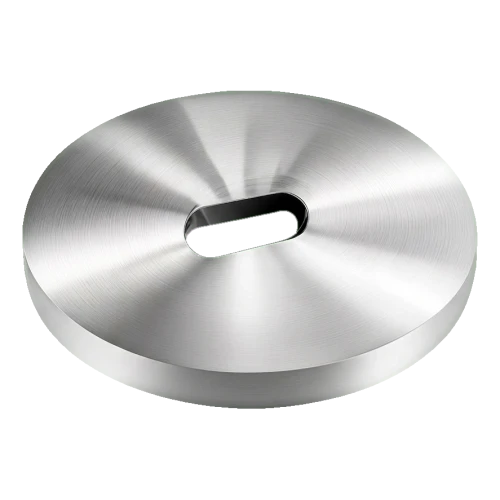 PSG Distanzscheibe für Punkthalter ø 50 mm / 5 mm – Langloch, AISI 304 satiniert 000-896 (1)