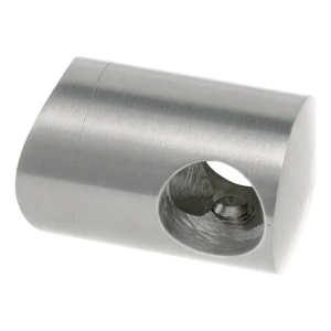 PSG Durchgangshalterung für Stab ø 10 mm – Rohrsystem 42,4 mm, Edelstahl satiniert