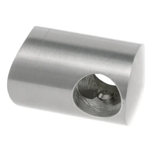 PSG Durchgangshalterung Balustrade für Stab Ø 12 mm – Rohr 42,4 mm AISI 316 satin