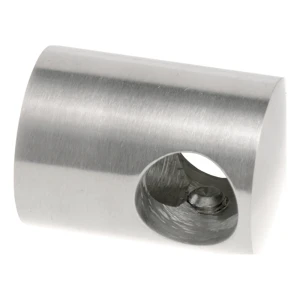 PSG Durchgangshalter für Geländer fi 14 mm zur Flächenmontage – Edelstahl AISI 304 satiniert