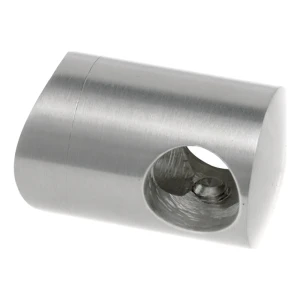 PSG Durchgangshalter für Stab ø 16 mm – Rohr 42,4 mm, AISI 304 satiniert