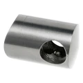 PSG Durchgangshalter für Stab Ø 12 mm – Befestigung an Rohr 42,4 mm, AISI 304 poliert 000-901 (1)
