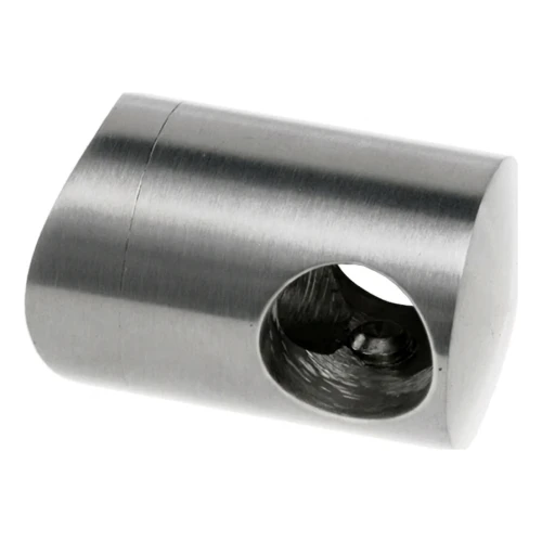 PSG Durchgangshalter für Stab Ø 12 mm – Befestigung an Rohr 42,4 mm, AISI 304 poliert 000-901 (1)