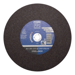 PFERD SG CHOP STEELOX – Trennscheibe für Trennsäge 350 × 2,8 mm für Stahl und Edelstahl