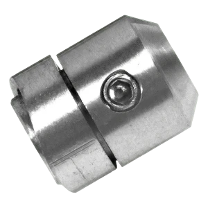 PSG Durchgangshalterung für Seil ø 6 mm – Montage an Rohr 42,4 mm, AISI 304 satiniert