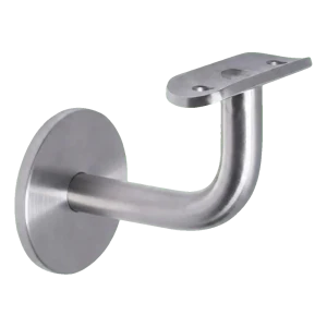 PSG Wandhalter für Handlauf ø42,4 mm – Edelstahl AISI 304, Rosette ø60 mm