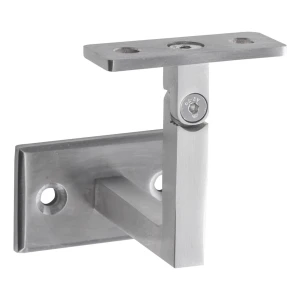 PSG Wandhalter für Handlauf gelenkig 70×40 mm – Edelstahl AISI 304 satiniert, flaches System