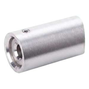 Axiale Wandbefestigung für Handlauf ø 42,4 mm – Edelstahl AISI 304 satiniert