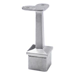 PSG Handlaufhalter flach Eckverbinder 90° geklebt – Stahl AISI 304 System 40x40