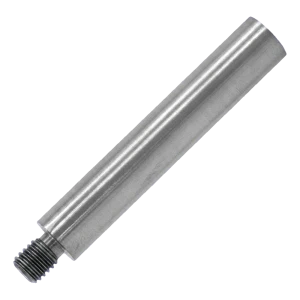 Handlaufstütze Stab fi 12×75 mm AISI 304 – Gewinde M8/M6, satiniert