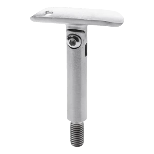 Gelenkiger Handlaufstützenstab fi 12×75 mm EDELSTAHL 304 – System 42,4 mm, Gewinde M8