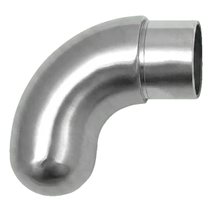 PINOX Handlaufabschluss Balustrade – geschlossenes rundes Knie 42,4 mm satin