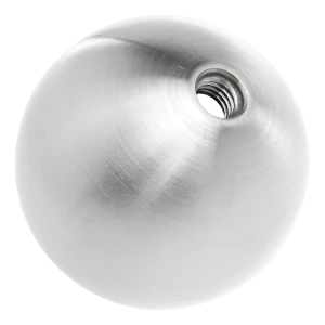 Schraubkugel hohl ø60 mm mit M8-Gewinde – Edelstahl AISI 304 satiniert