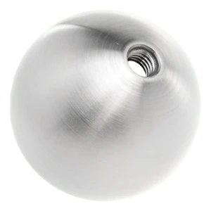 Kugel für Geländer schraubbar fi 80 mm Edelstahl AISI 304 satiniert M10