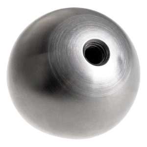 Einschraubkugel massiv ø 25 mm für Geländer – Edelstahl AISI 304 satiniert, Gewinde M8