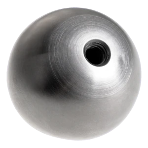 Einschraubbare Vollkugel für Geländer ø 30 mm Gewinde M6 Edelstahl satiniert