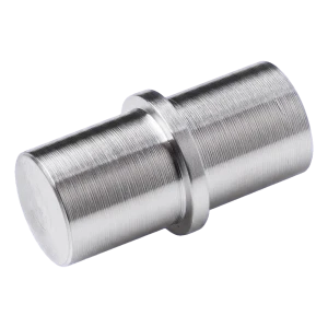 Gerader Geländer-Verbinder für Rohr fi 12 mm – Edelstahl AISI 304 satiniert