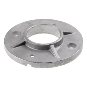 Flanschfuß für Geländer ⌀42,4 mm – Stahl mit Bohrungen