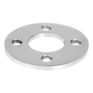Geländerpfostenbasis zum Schweißen fi 100 mm – Edelstahl AISI 304 satin