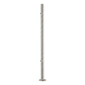 PINOX – Eckpfosten für Balustrade ø 42,4 mm h981 mm Edelstahl AISI 304 satiniert