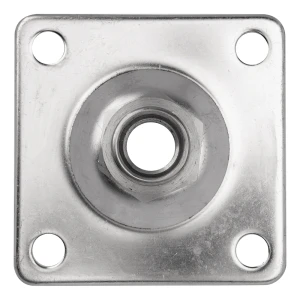 PSG Scharnierplatte verstellbar M20 – Edelstahl AISI 304, 100×100 mm